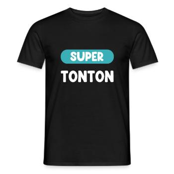 great uncle gift uncle uncle gift uncle - Men's T-Shirt - black - Front - AI Model Male 178 light (178cm)