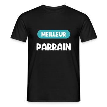 bestes Patengeschenk Pate Geschenk Pate - Männer T-Shirt - Schwarz - Vorne - AI Model Male 178 light (178cm)