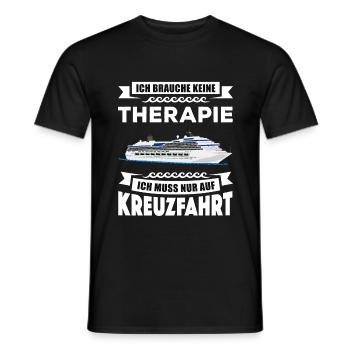 Cruise Shirt - Cruise Ship - Gift - Men's T-Shirt - black - Front - AI Model Male 178 light (178cm)