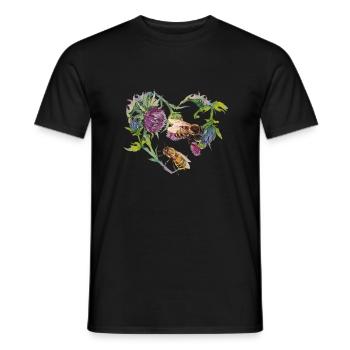 Rettet die Bienen - Männer T-Shirt - Schwarz - Vorne - AI Model Male 178 light (178cm)