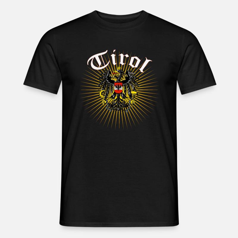 Tirol - Männer T-Shirt - Schwarz