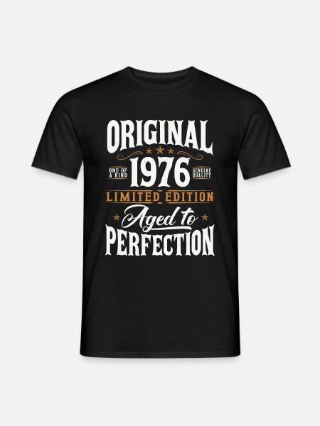 Jahrgang 1976 Original Vintage Geburtstag Geschenk - T-shirt herr - svart
