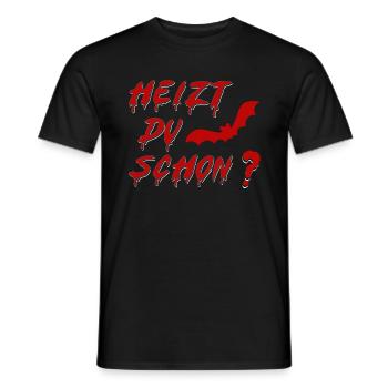 Halloween Party Kostüm Heizt du schon ? sarkasmus - Männer T-Shirt - Schwarz - Vorne - AI Model Male 178 light (178cm)