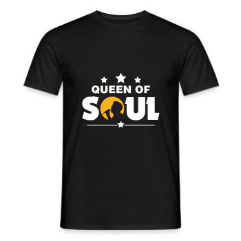 Queen of Soul - Männer T-Shirt - Schwarz - Vorne - AI Model Male 178 light (178cm)
