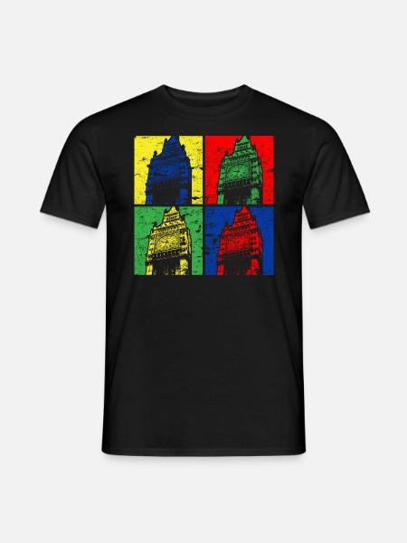 Vintage Big Ben - Men's T-Shirt - black
