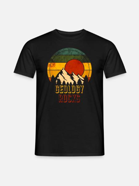 Geology - Men's T-Shirt - black
