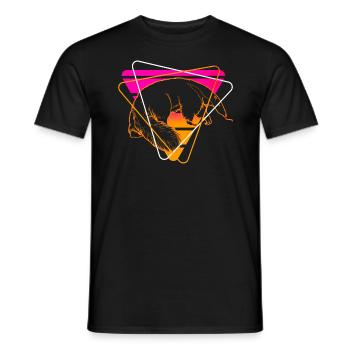 Fourmilier - T-shirt homme - noir - Devant - AI Model Male 178 light (178cm)