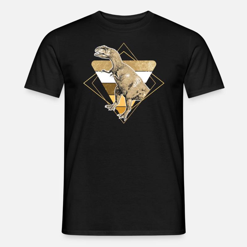 Allosaurus - Männer T-Shirt - Schwarz