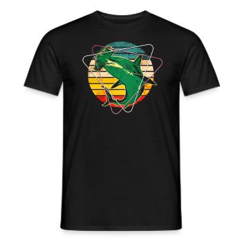 Hammerhai - Männer T-Shirt - Schwarz - Vorne - AI Model Male 178 light (178cm)