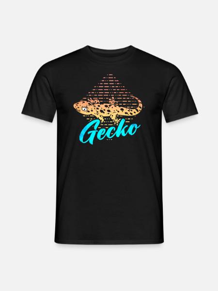 Gecko - Men's T-Shirt - black
