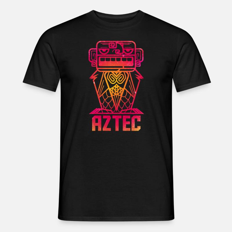 Azteken - Männer T-Shirt - Schwarz