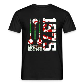 51E ANNIVERSAIRE DARTS ÉDITION LIMITÉE 1975 - T-shirt homme - noir - Devant - AI Model Male 178 light (178cm)
