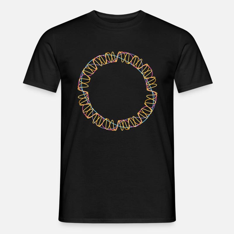 Stringtheorie Wissenschaft - Männer T-Shirt - Schwarz