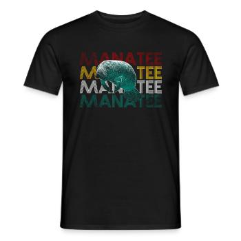 Seekuh - Männer T-Shirt - Schwarz - Vorne - AI Model Male 178 light (178cm)