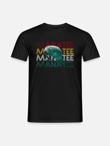 Seekuh - Männer T-Shirt - Schwarz