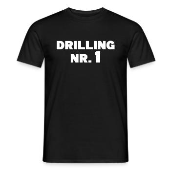 Drilling Nummer 1 Drillinge Partnerlook Geschenk - Männer T-Shirt - Schwarz - Vorne - AI Model Male 178 light (178cm)