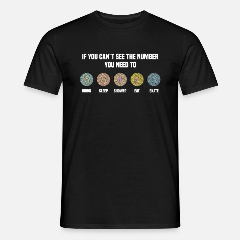 Numéros d’Ishihara - Skate - T-shirt homme - noir
