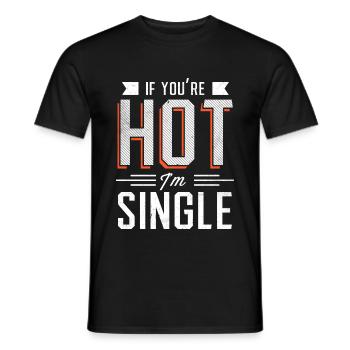 Citation drôle - T-shirt homme - noir - Devant - AI Model Male 178 light (178cm)