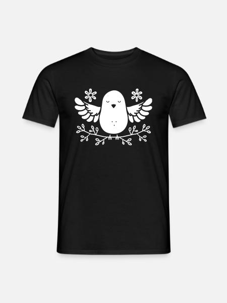 Colombe - T-shirt homme - noir