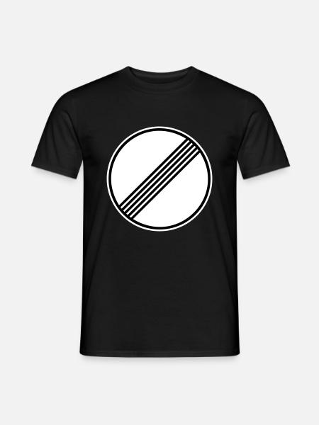 Freie Fahrt - Männer T-Shirt - Schwarz