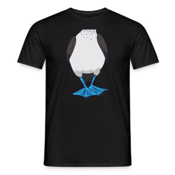 Booby Bird Funny Halloween Costume - Men's T-Shirt - black - Front - AI Model Male 178 light (178cm)