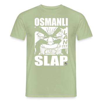 Osmanli Slap RAGE - Männer T-Shirt - Sage - Vorne - AI Model Male 178 light (178cm)