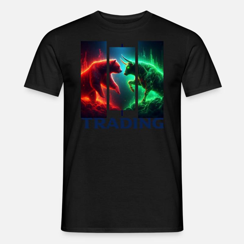 Handel - Männer T-Shirt - Schwarz
