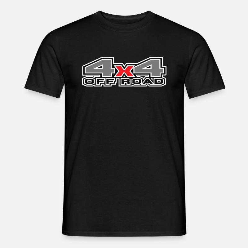 4x4 Offroad SUV - Männer T-Shirt - Schwarz