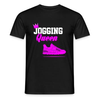 Jogging Running Runner Funny Sayings Gift 7 - T-shirt homme - noir - Devant - AI Model Male 178 light (178cm)