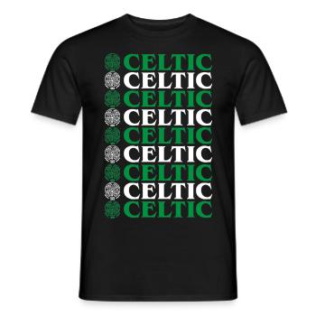 CELTIC 07 - T-shirt homme - noir - Devant - AI Model Male 178 light (178cm)
