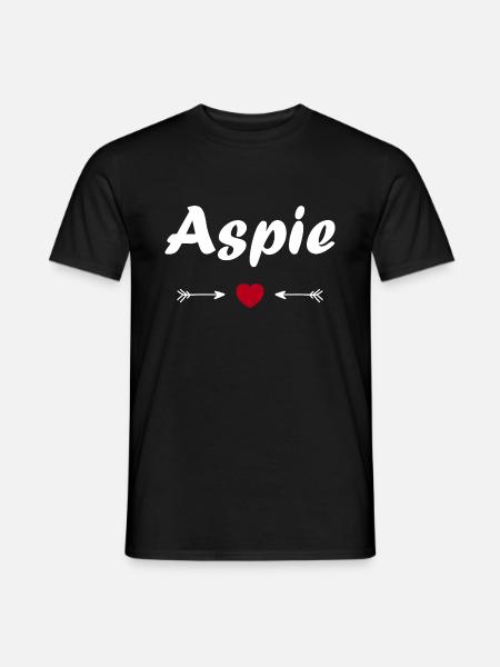 Aspie - T-shirt homme - noir