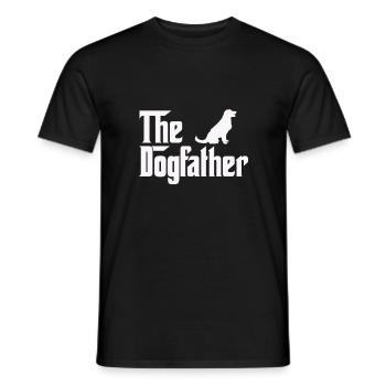der Hundevater - Männer T-Shirt - Schwarz - Vorne - AI Model Male 178 light (178cm)