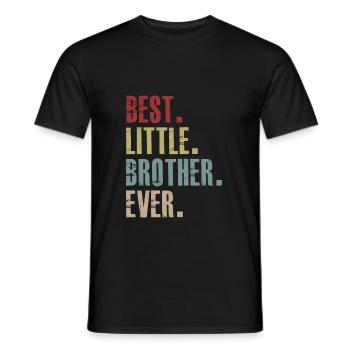 Best Little Brother Ever - Men's T-Shirt - black - Front - AI Model Male 178 light (178cm)
