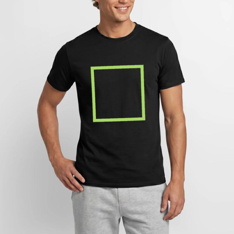 Square Square Pattern Men’s T-shirt