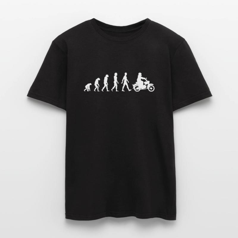 Mobylette Mobylette Evolution Mofafahrer T-shirt homme