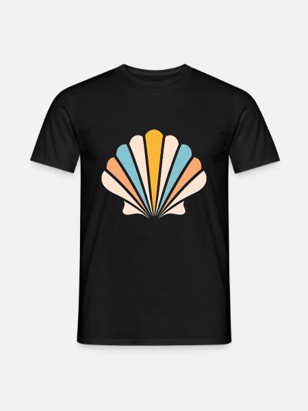 shell - Men's T-Shirt - black