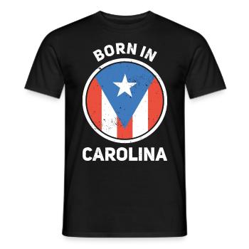 Puerto Rico - Männer T-Shirt - Schwarz - Vorne - AI Model Male 178 light (178cm)