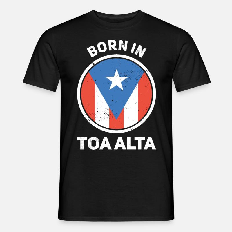 Puerto Rico - Männer T-Shirt - Schwarz