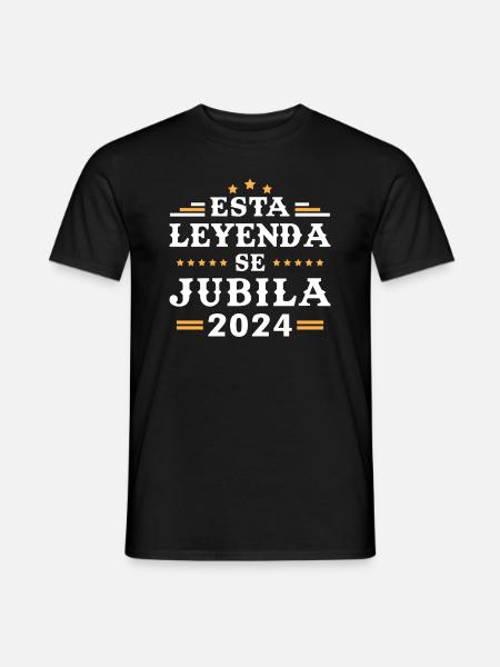 This legend retires 2024 - Men's T-Shirt - black