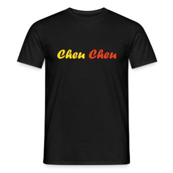cheu cheu - T-shirt homme - noir - Devant - AI Model Male 178 light (178cm)
