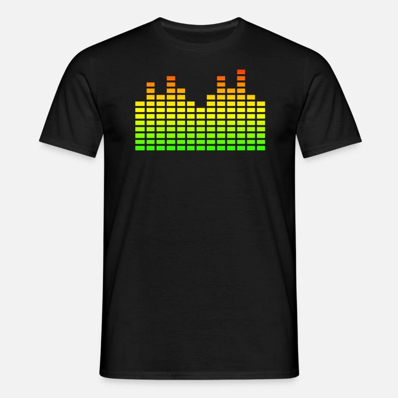Equalizer - Männer T-Shirt - Schwarz