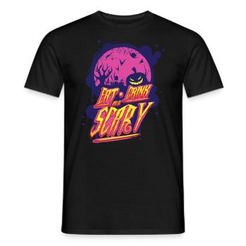 Halloween - T-shirt homme - noir - Devant - AI Model Male 178 light (178cm)