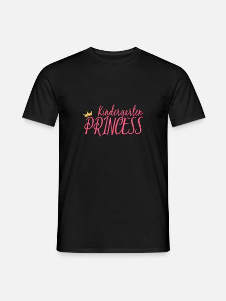 Kindergarten Princess - Men's T-Shirt - black