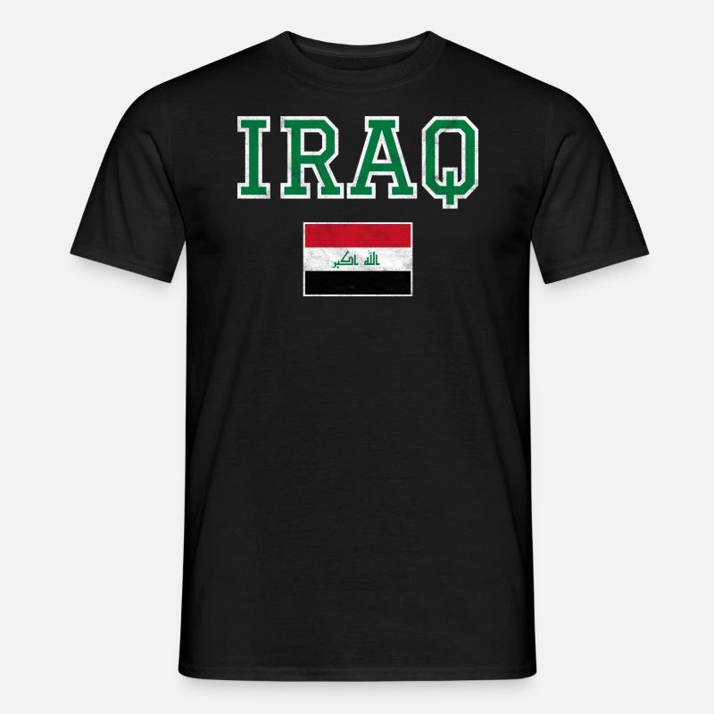 Irak - Männer T-Shirt - Schwarz