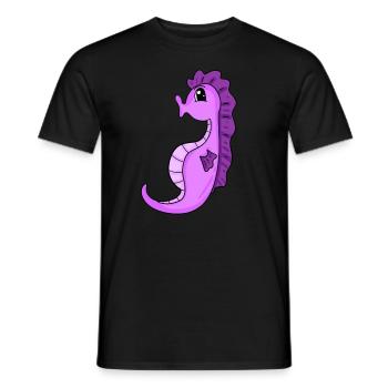 Seahorse Seahorse - Men's T-Shirt - black - Front - AI Model Male 178 light (178cm)