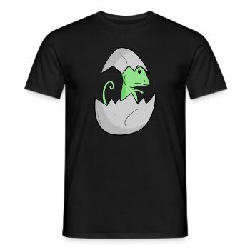 Chameleon Baby - Men's T-Shirt - black - Front - AI Model Male 178 light (178cm)