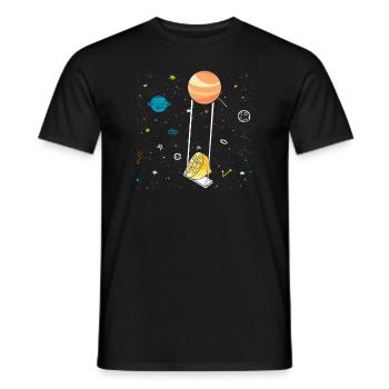 Lemon Design Lemonades Stand Boss Vente de citron - T-shirt homme - noir - Devant - AI Model Male 178 light (178cm)