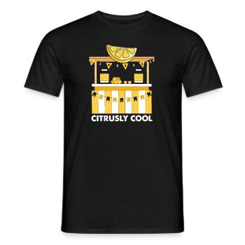 Limonade Limonade Limonade Limonade Stand Design - T-shirt homme - noir - Devant - AI Model Male 178 light (178cm)
