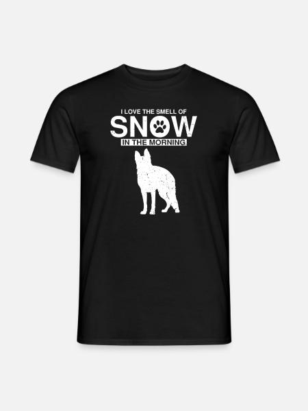 Design German Shepherd Police Design - Men's T-Shirt - black