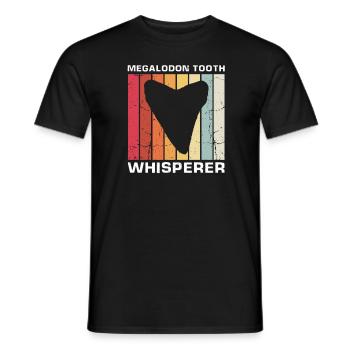 Fossil Archaeology Design Fossils Fossil Hunters - Men's T-Shirt - black - Front - AI Model Male 178 light (178cm)